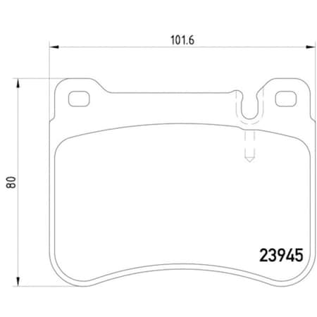 Pagid Brakes Disc Brake Pad, 355006541 355006541